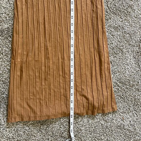 Reformation Camel Libra Knit Sleeveless Dress Size XS - Picture 6 of 9